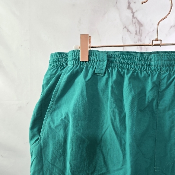 Columbia Swim Trunks Mens Large Blue Green Board Shorts Packable Lined Mesh - Picture 2 of 11